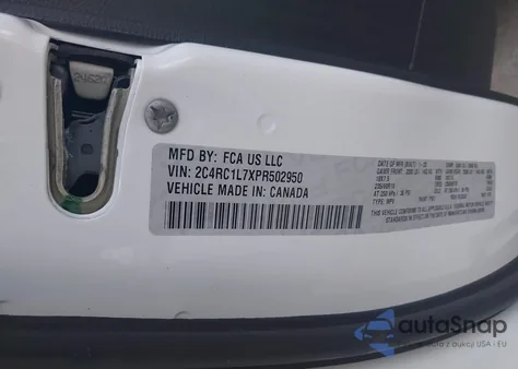 2023 Chrysler Pacifica Hybrid Touring L z USA, uszkodzony, nr VIN 2C4RC1L7XPR502950